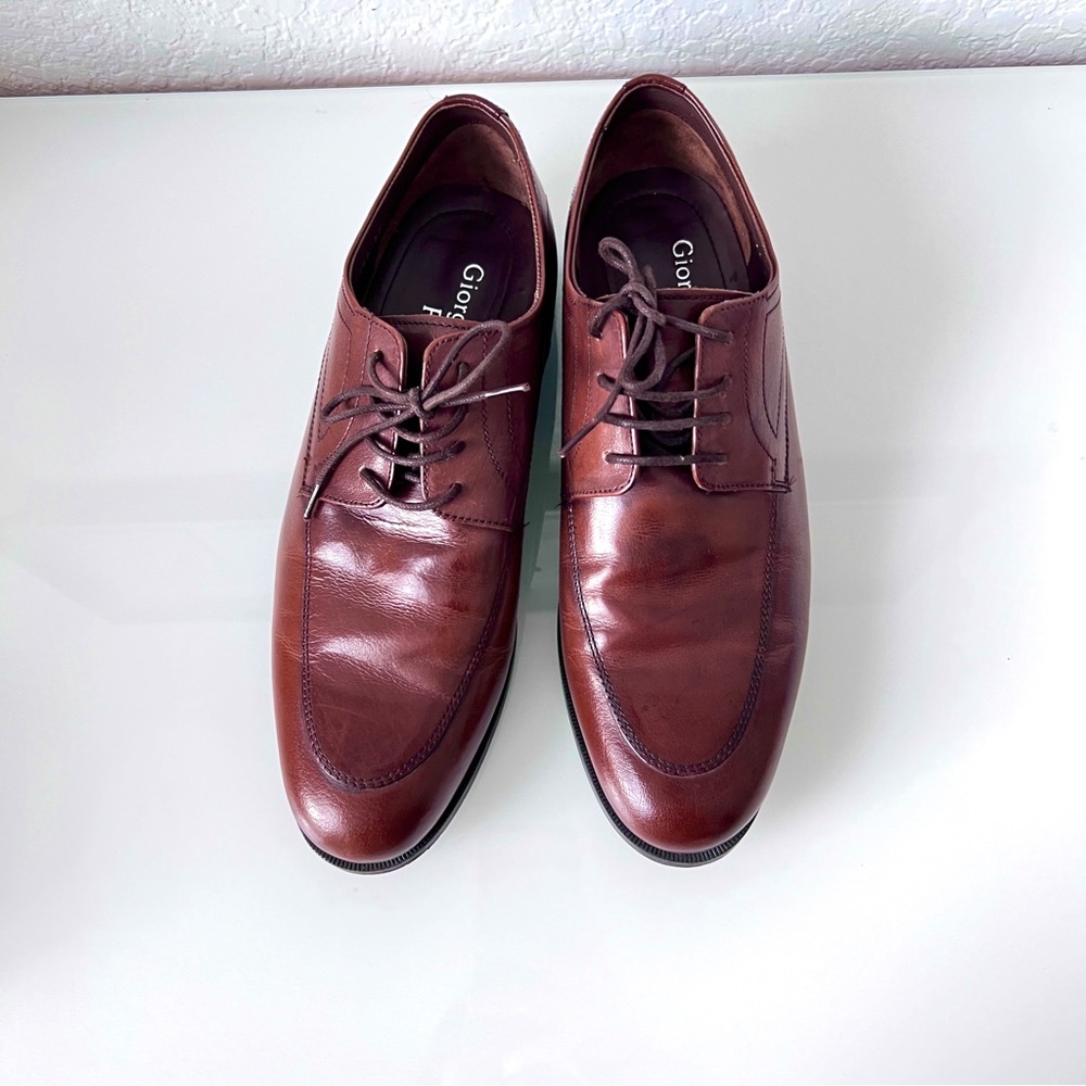 Giorgio Ricci Italian leather brogue loafer